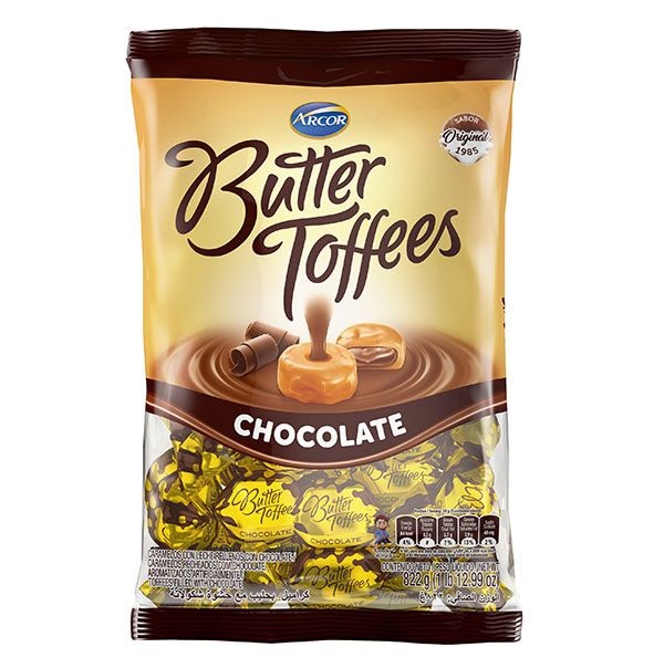 CARAMELOS BUTTER TOFFES CHOCOLATE
